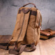 Зручний рюкзак з текстилю 185207 Vintage Коричневий