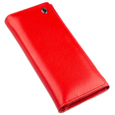 Женский вместительный кошелек ST Leather 182347 Красный