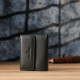 Стильный кошелек среднего размера из натуральной кожи ST Leather 23075 Зеленый