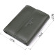 Стильный кошелек среднего размера из натуральной кожи ST Leather 23075 Зеленый