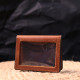 Практичная обложка на автодокументы в винтажной коже Сердце GRANDE PELLE 184998 Светло-коричневая