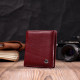 Женский небольшой кошелек из натуральной кожи ST Leather 186478 Бордовый