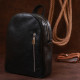 Компактный женский рюкзак из натуральной кожи Shvigel 184468 Черный
