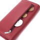 Горизонтальный женский кошелек из натуральной кожи ST Leather 186588 Бордовый