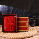 Яркое портмоне из натуральной фактурной кожи CANPELLINI 185338 Красное