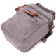 Компактная мужская сумка из плотного текстиля 185198 Vintage Серая