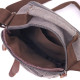 Компактная мужская сумка из плотного текстиля 185198 Vintage Серая