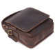 Кожаная мужская винтажная сумка Vintage 184258 Коричневый