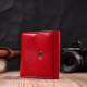 Женский кошелек среднего размера из натуральной кожи ST Leather 186498 Красный