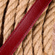 Неповторимый женский ремень из натуральной кожи Grande Pelle 185298 Бордовый