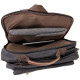 Рюкзак текстильный дорожный унисекс на два отделения Vintage 183838 Черный