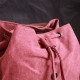 Удобный текстильный рюкзак что закрывается клапаном на магнит Vintage 186138 Бордовый