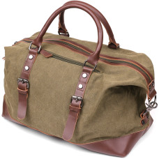 Дорожная сумка текстильная Vintage 183168 Зеленая