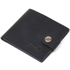 Мужское портмоне винтажное матовое Shvigel 184388 черный
