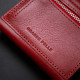 Женский кожаный кошелек GRANDE PELLE 184068 Красный
