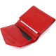 Женский кожаный кошелек GRANDE PELLE 184068 Красный
