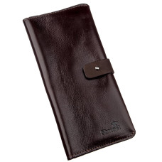 Бумажник вертикальный из кожи алькор SHVIGEL 183038 Коричневый