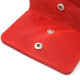Женское винтажное кожаное портмоне Shvigel 184548 Красный