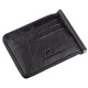 Шкіряний чоловічий Затискач на магніті ST Leather 182408 Чорний