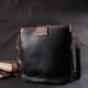 Интересная сумка на плечо для женщин на каждый день из натуральной кожи Vintage 186318 Черная