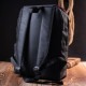 Молодежный вместительный текстильный рюкзак Vintage 186469 Черный