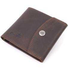 Кожаное портмоне Vintage Shvigel 184559 коричневое.
