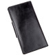 Бумажник мужской вертикальный из кожи алькор на кнопках SHVIGEL 183009 Черный