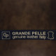 Ремень женский Grande Pelle 180899 тонкий Синий