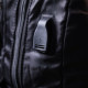 Городской мужской текстильный рюкзак Vintage 184569 Черный