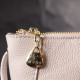Женская маленькая сумка через плечо из натуральной кожи Vintage 186269 Белая