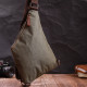 Зручна сумка через плече для чоловіків із текстилю Vintage 186179 Оливковий