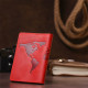 Обложка на паспорт Shvigel 181569 кожаная Красная