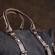 Дорожная сумка текстильная большая Vintage 183159 Черная