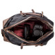 Дорожная сумка текстильная большая Vintage 183159 Черная