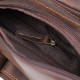 Кожаная мужская винтажная сумка через плечо Vintage 184259 Коричневый
