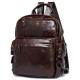 Рюкзак – трансформер кожаный Vintage 182549 Коричневый
