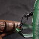Небольшая женская сумка с двумя ручками из натуральной кожи Vintage 186329 Зеленая