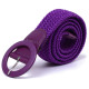 Текстильный женский ремень Vintage 184539 Фиолетовый
