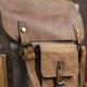 Удобный рюкзак с карманами canvas Vintage 183129 Серый