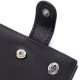 Горизонтальное мужское портмоне из натуральной кожи ST Leather 186559, черный