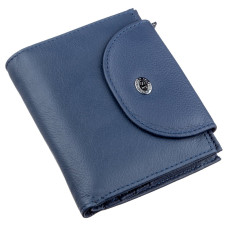 Небольшой женский кошелек ST Leather 182399 Синий