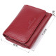 Компактный кошелек удобного формата из натуральной кожи ST Leather 23077 Бордовый