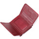 Компактный кошелек удобного формата из натуральной кожи ST Leather 23077 Бордовый