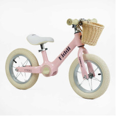 Велобег "Corso Kiddi" ML-12009, магниевая рама, надувные резиновые колеса 12'', алюминиевые обода, подставка для ног, корзинка