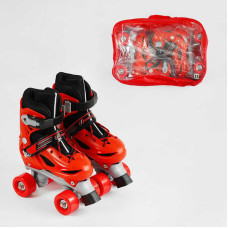 Ролики Best Roller 5490-XS размер 27-30 колеса PVC Красный
