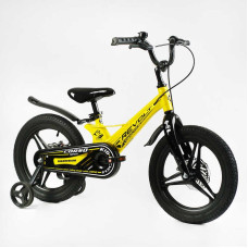 Велосипед 16" дюймов 2-х колесный Corso REVOLT MG-16080 магниевая рама, литые диски, дисковые тормоза