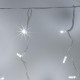 Гирлянда уличная Мини Штора LedGO Optima, 3*0,8 м, 140LED, прозрачный провод, холодный белый
