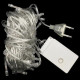 Гирлянда нить на ёлку LedGO, 100LED, 8 м, прозрачный провод, теплый белый