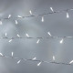 Гирлянда нить на ёлку LedGO, 500LED, 30 м, + статика, прозрачный провод, холодный белый