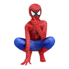 Spider Man Комбинезон + Балаклава Человек Паук Костюм Мен Спайдер (M – 110-120см)